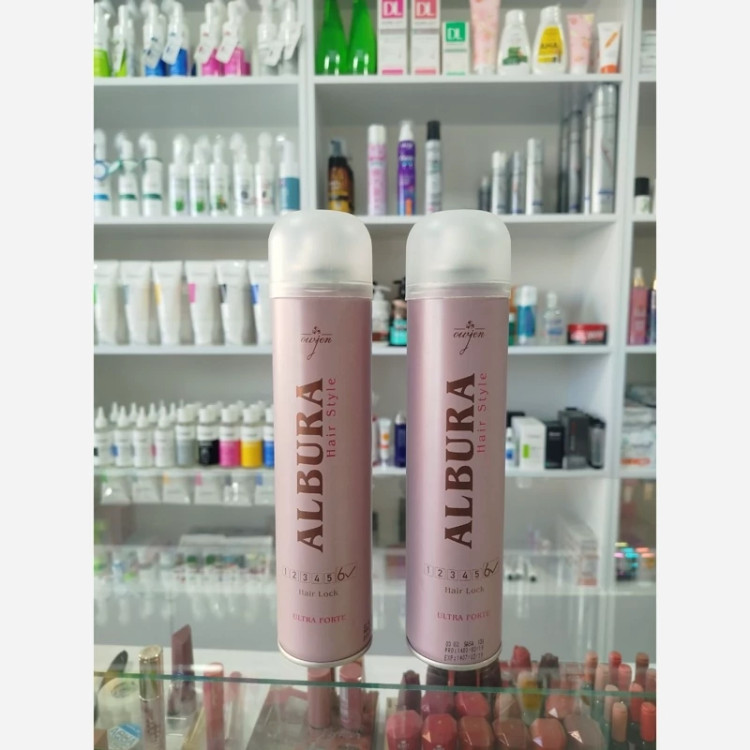 چسب مو آلبورا مدل Ultra Forte حجم 250 میلی لیتر