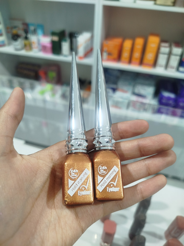 خط چشم مویی رنگی شاین دار