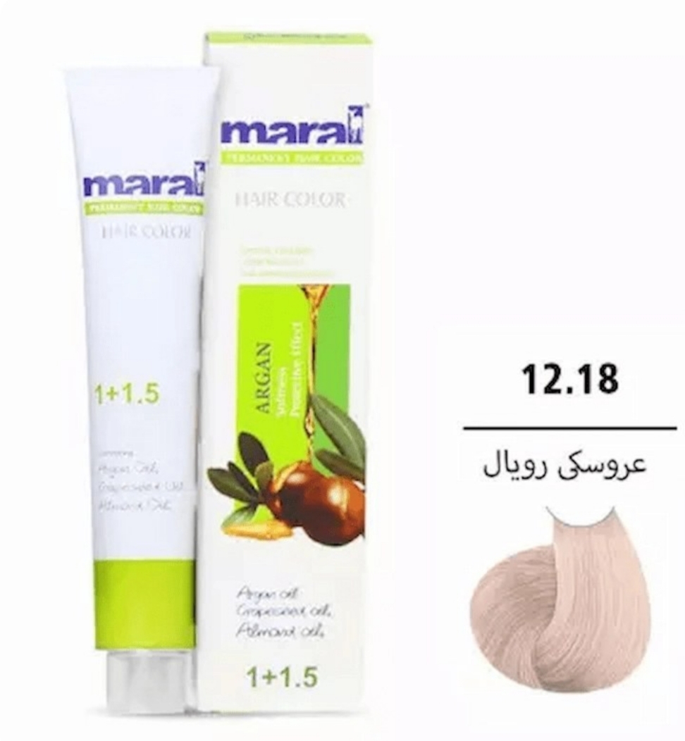 رنگ مو مارال شماره 18 _12 عروسکی رویال